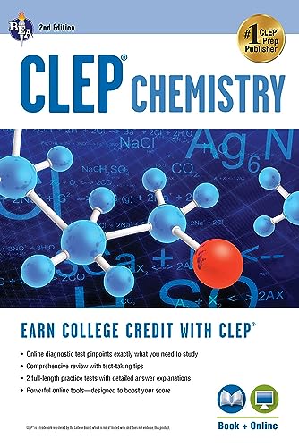 CLEPÂ® Chemistry Book + Online (CLEP Test Preparation) (9780738611037) by Reel, Kevin R.