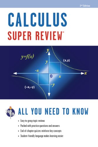 Beispielbild fr Calculus Super Review (Super Reviews Study Guides) zum Verkauf von Save With Sam