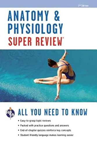 Stock image for Anatomy & Physiology Super Review, 2nd Ed. (Super Reviews Study Guides) for sale by Chiron Media