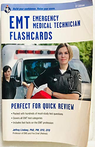 Beispielbild fr EMT Flashcard Book (EMT Test Preparation) zum Verkauf von ZBK Books