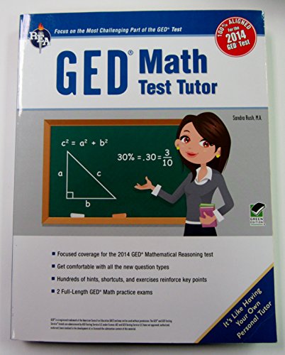 Beispielbild fr GED? Math Test Tutor, For the 2014 GED? Test (GED? Test Preparation) zum Verkauf von SecondSale