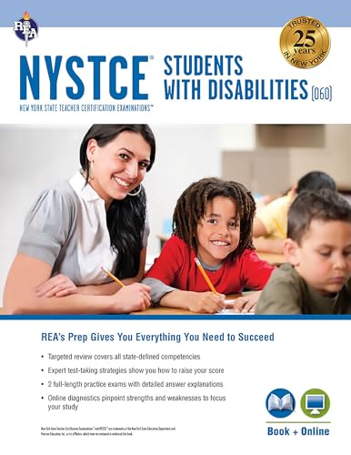 Stock image for NYSTCE Students with Disabilities (060) Book + Online (NYSTCE Teacher Certification Test Prep) for sale by ZBK Books