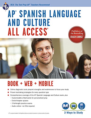 Imagen de archivo de AP? Spanish Language and Culture All Access w/Audio: Book + Online + Mobile (Advanced Placement (AP) All Access) (English and Spanish Edition) a la venta por SecondSale