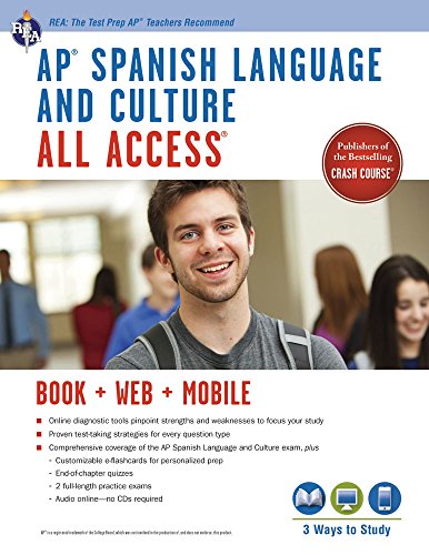 Stock image for AP? Spanish Language and Culture All Access w/Audio: Book + Online + Mobile (Advanced Placement (AP) All Access) (English and Spanish Edition) for sale by SecondSale