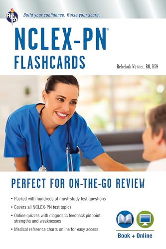 Imagen de archivo de NCLEX-PN Flashcard Book + Online (Nursing Test Prep) a la venta por Save With Sam