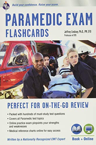 Imagen de archivo de Paramedic Flashcard Book + Online (EMT Test Preparation) a la venta por Save With Sam
