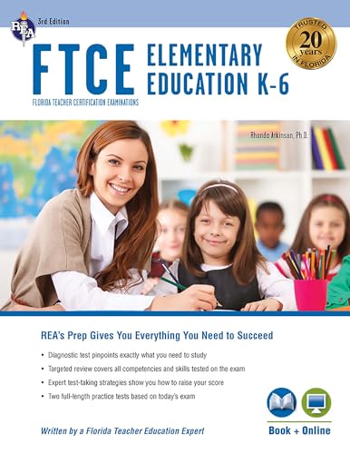 Stock image for FTCE Elementary Education K-6 Book + Online for sale by ThriftBooks-Atlanta