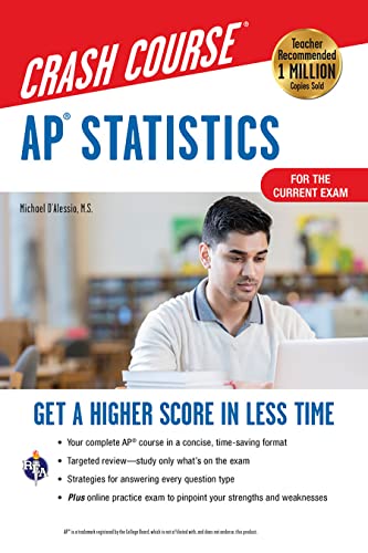 Stock image for AP? Statistics Crash Course, Book + Online: Get a Higher Score in Less Time (Advanced Placement (AP) Crash Course) for sale by SecondSale