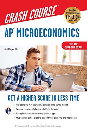 Stock image for AP Microeconomics Crash Course, Book + Online: Get a Higher Score in Less Time (Advanced Placement (AP) Crash Course for sale by Goodwill of Colorado