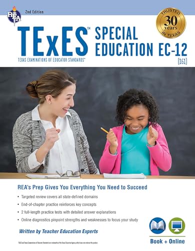 Stock image for TExES Special Education EC-12, 2nd Ed., Book + Online (TExES Teacher Certification Test Prep) for sale by Once Upon A Time Books