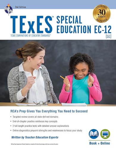 9780738612645: TExES Special Education EC-12, 2nd Ed., Book + Online (TExES Teacher Certification Test Prep)