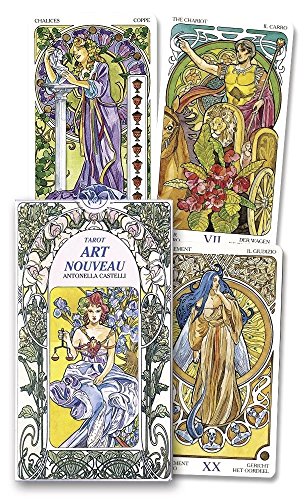 Tarot Art Nouveau (English and Spanish Edition)
