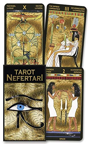 Imagen de archivo de Tarot Nefertari (Multilingual Edition) a la venta por HPB-Ruby