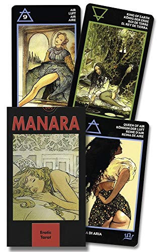 9780738700229: Manara Erotic Tarot