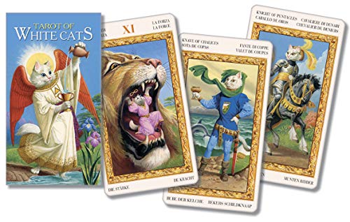 Stock image for Tarot of White Cats (English and Spanish Edition) for sale by Lakeside Books