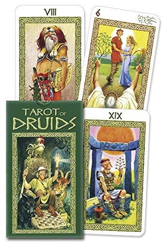 Beispielbild fr Tarot of Druids (English and Spanish Edition) zum Verkauf von Half Price Books Inc.