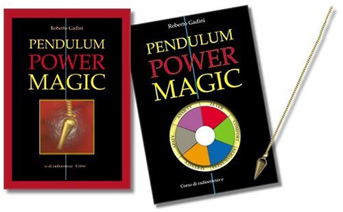 Imagen de archivo de PENDULUM POWER MAGIC (KIT).includes BOOK; 4 COLOR QUADRANT FOLD OUT CHART; 10g Brass Pendulum on chain. a la venta por WONDERFUL BOOKS BY MAIL