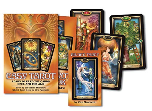 Beispielbild fr Easy Tarot: Learn to Read the Cards Once and For All! zum Verkauf von Half Price Books Inc.