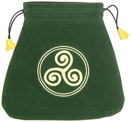 9780738711898: Celtic Triskel Velvet Bag