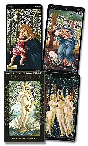 Golden Botticelli Tarot (English, Spanish, French, German and Italian Edition) (9780738712314) by Lo Scarabeo