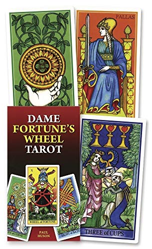 Stock image for Dame Fortune's Wheel Tarot (English and Spanish Edition) for sale by Front Cover Books