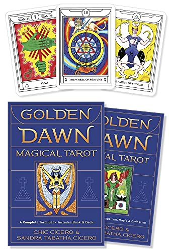 9780738723396: Golden Dawn Magical Tarot: A Complete Tarot Set