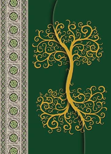 CELTIC TREE JOURNAL (5" x 7"; blank pages; ribbon marker)