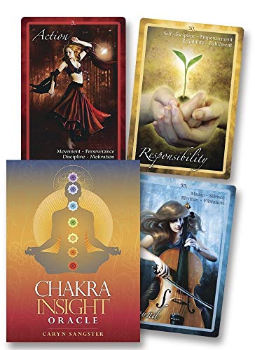 Stock image for Chakra Insight Oracle: A Transformative 49-Card Deck for sale by Books Unplugged