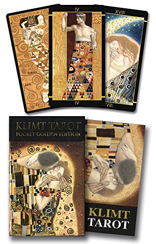 Stock image for Golden Tarot of Klimt Mini: Pocket Gold Edition (Golden Tarot of Klimt, 2) for sale by GF Books, Inc.