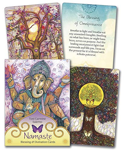 Imagen de archivo de Namaste Blessing & Divination Cards a la venta por Half Price Books Inc.