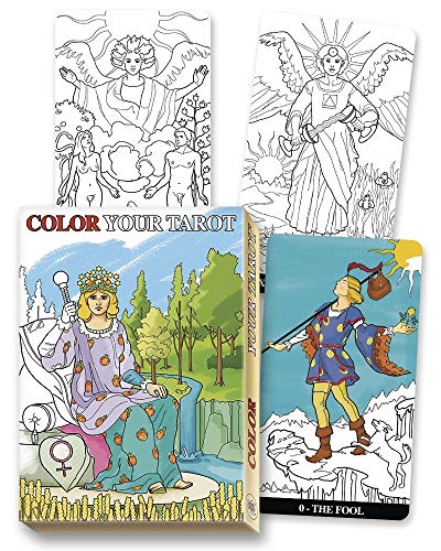 9780738749860: Color Your Tarot Deck