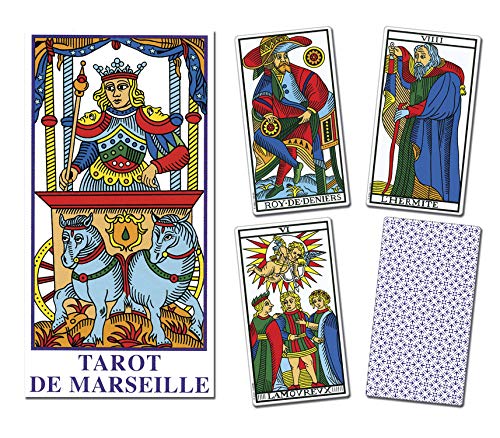  Le coffret de Jodorowsky: Le jeu du tarot de Marseille et Le  livre de La Voie du Tarot - Camoin, Philippe, Jodorowsky, Alexandro - Livres