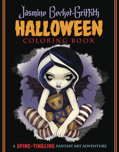 Imagen de archivo de Jasmine Becket-Griffith Halloween Coloring Book: A Spine-Tingling Fantasy Art Adventure a la venta por Goodwill