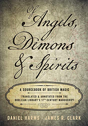 9780738753683: Of Angels, Demons & Spirits: A Sourcebook of British Magic