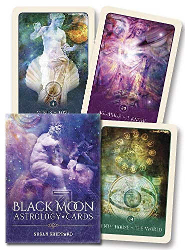 Imagen de archivo de Black Moon Astrology Cards a la venta por Lakeside Books