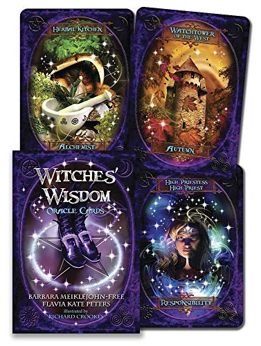 Beispielbild fr Witches' Wisdom Oracle Cards zum Verkauf von HPB-Emerald