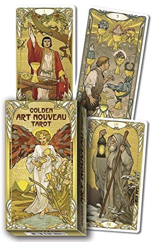 Stock image for Golden Art Nouveau Tarot for sale by Lakeside Books