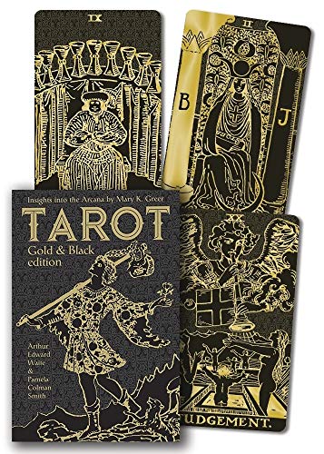 Imagen de archivo de Tarot Gold & Black Edition a la venta por HPB-Ruby