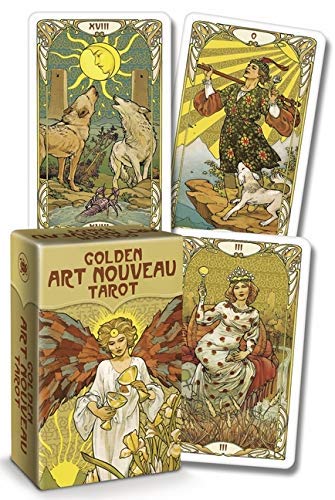 9780738769752: Golden Art Nouveau Tarot Mini