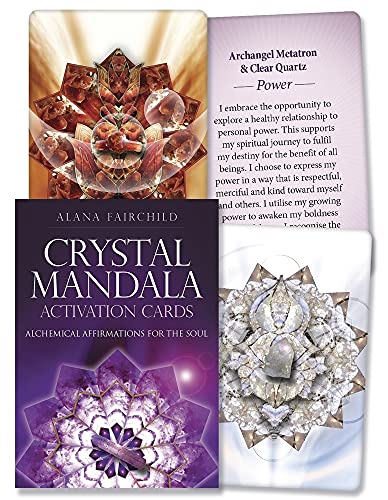 Stock image for Crystal Mandala Activation Cards: Alchemical Affirmations For The Soul for sale by SecondSale