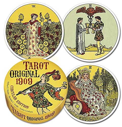 Imagen de archivo de Tarot Original 1909 Circular Deck (Tarot Original 1909, 4) a la venta por GF Books, Inc.