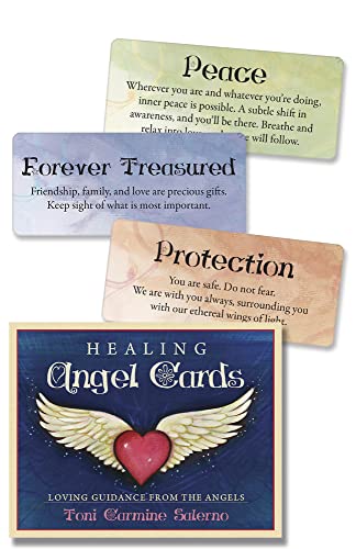 Beispielbild fr Healing Angel Cards New Edition Loving Guidance from the Angels zum Verkauf von Lakeside Books