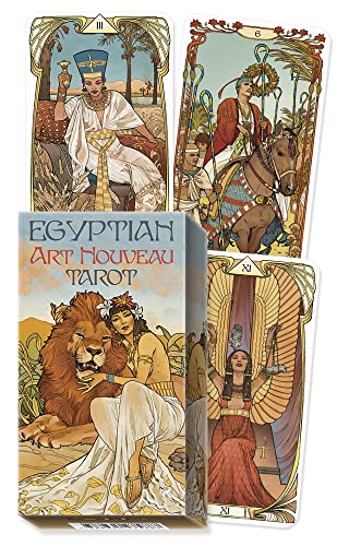Imagen de archivo de Egyptian Art Nouveau Tarot a la venta por Firefly Bookstore