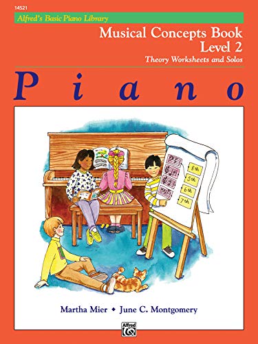 Imagen de archivo de Alfred's Basic Piano Library Musical Concepts, Bk 2: Theory Worksheets and Solos (Alfred's Basic Piano Library, Bk 2) a la venta por PlumCircle