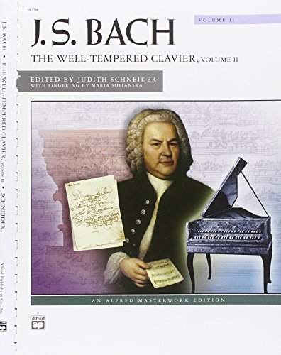 The Well-Tempered Clavier, Vol. 2 (Alfred Masterwork Edition) (9780739000045) by Linder Schneider, Judith K.