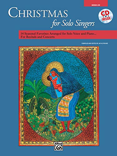 9780739000557: Christmas for Solo Singers: Medium Low Voice, Book & CD