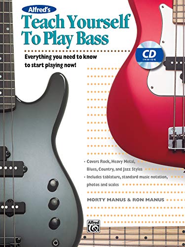 Beispielbild fr Alfred's Teach Yourself to Play Bass: Everything You Need to Know to Start Playing Now!, Book & CD zum Verkauf von ThriftBooks-Atlanta