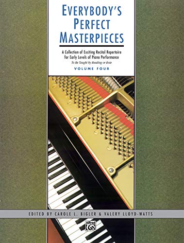 9780739000670: Everybodys perfect masterpieces 4 pf livre sur la musique