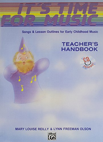 9780739000939: It's Time for Music: Songs & Lesson Outlines for Early Childhood Music, 2 Books & Cd