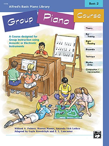 9780739002162: Alfred's basic group piano course book 2 piano book (Alfred's Basic Piano Library)